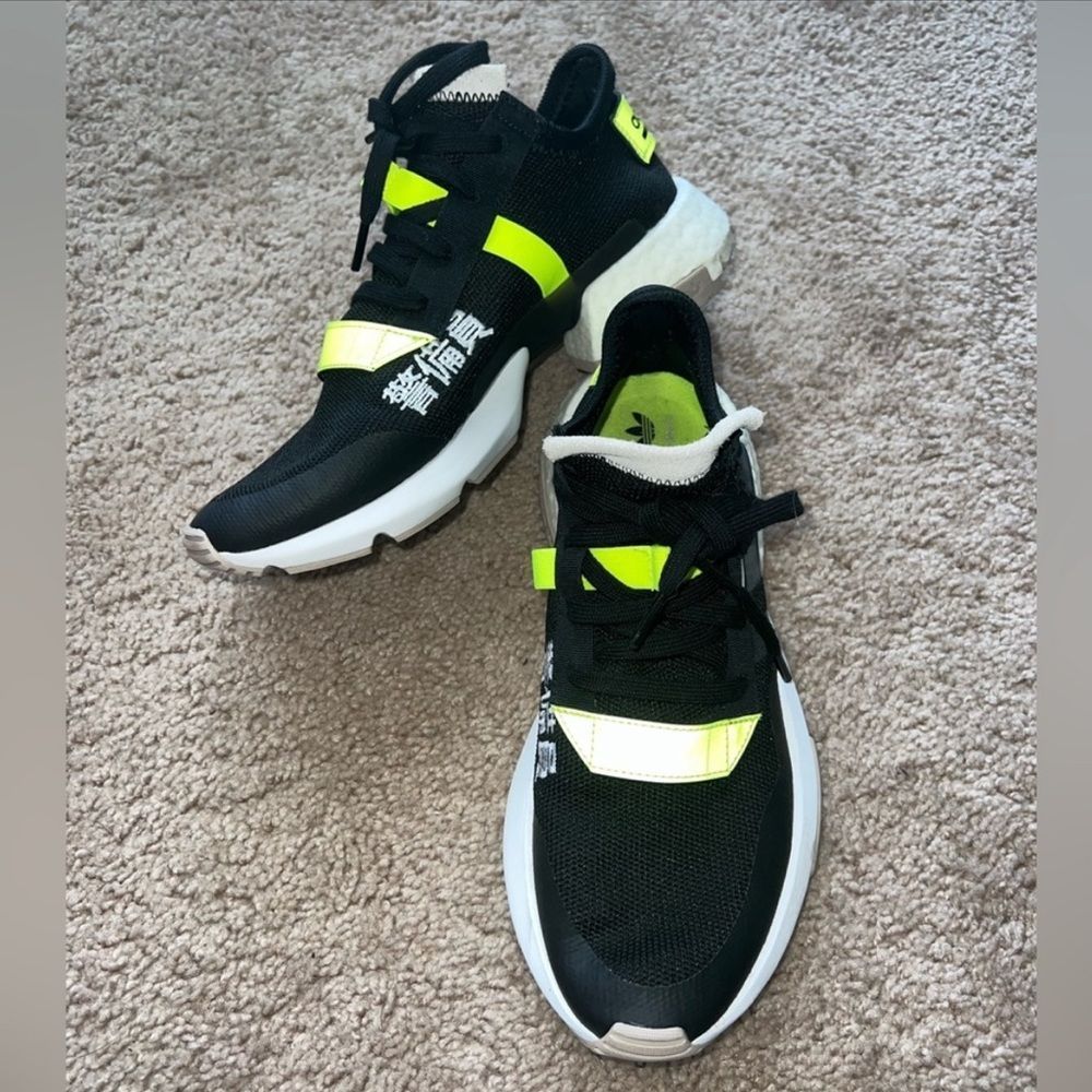 Adidas POD-S3.1 Traffic Ward Black Athletic Shoes Size 9.5